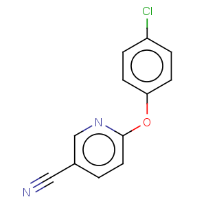 CAS No:99902-70-2 3-Pyridinecarbonitrile,6-(4-chlorophenoxy)-